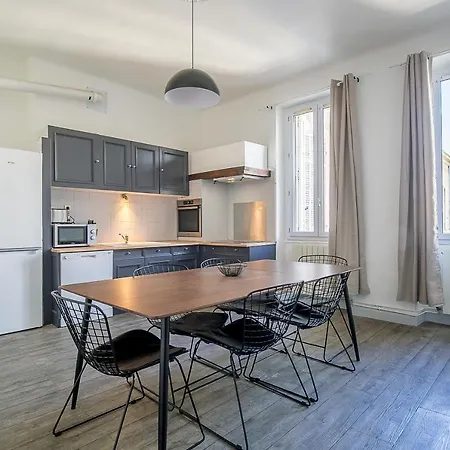 Superbe Appartement 6Ch Dans Le Coeur De Marseille - La French Casa Dragon Exterior photo